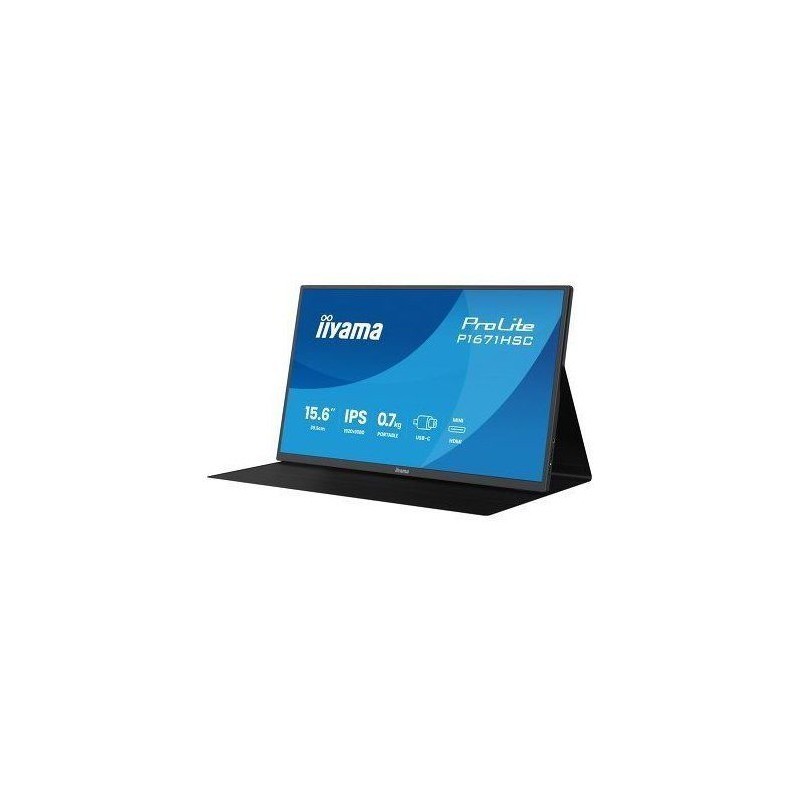 Écran PC portable IIYAMA Prolite P1671HSC-B 16 pouces Full HD noir avec dalle IPS