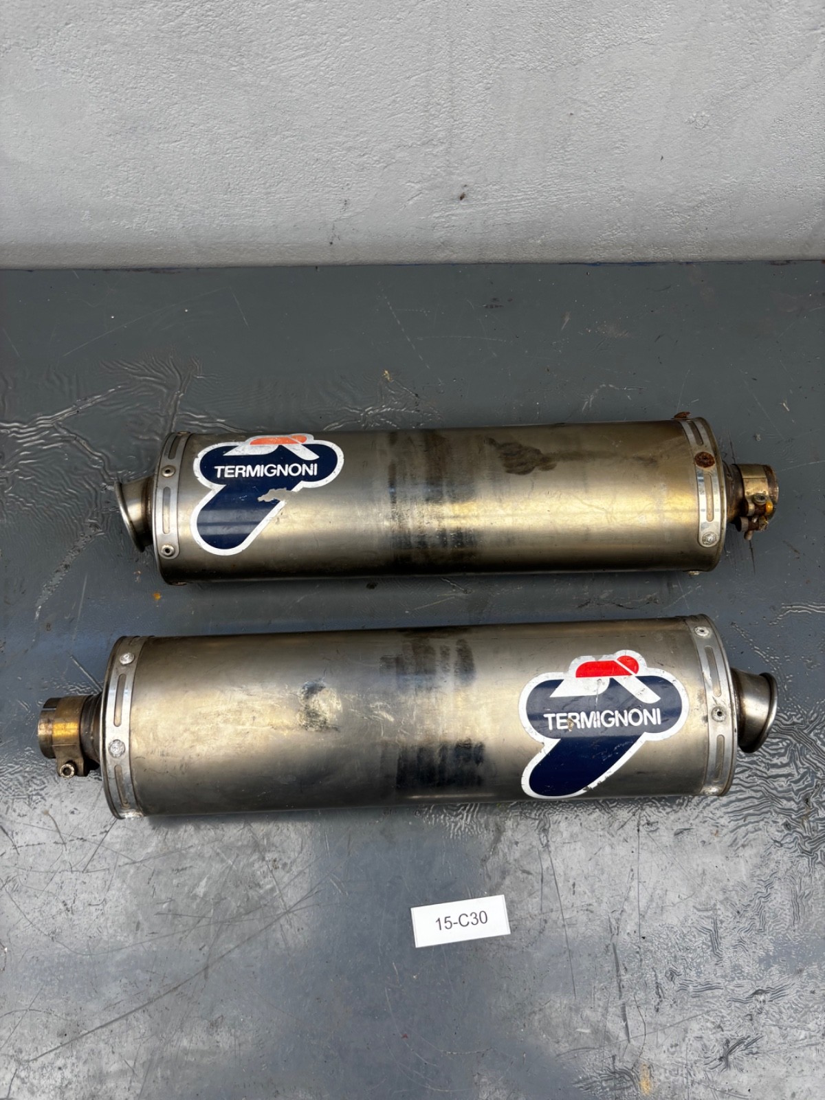 COPPIA SILENZIATORI HUSQVARNA SM TE 610 2002-2004