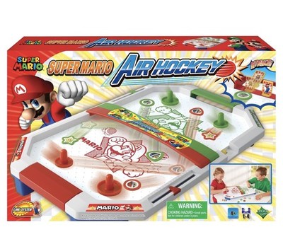  Epoch Games Super Mario Air Hockey, Tabletop Skill and Action Game 