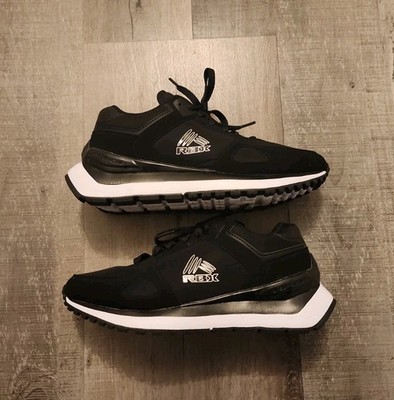 RBX Mens Running Shoes Black White Size 8 Lightweight Athletic Sneakers