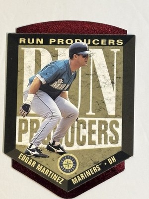 1996 Upper Deck Edgar Martinez - Run Producers #RP10 Die cut Mariners
