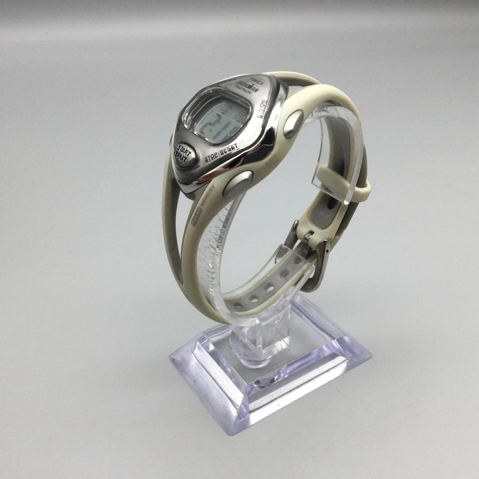 Reloj Timex Ironman Triatlón Mujer 34mm Indiglo 100M T5K026 Batería Nueva Foto 4 de 4