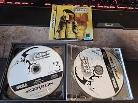 Azel Panzer Dragoon RPG Saga Japanese Sega Saturn Japan import US Seller Tested