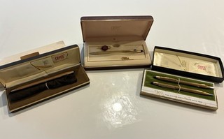 Vintage Cross Gold Filled Pen Lot
