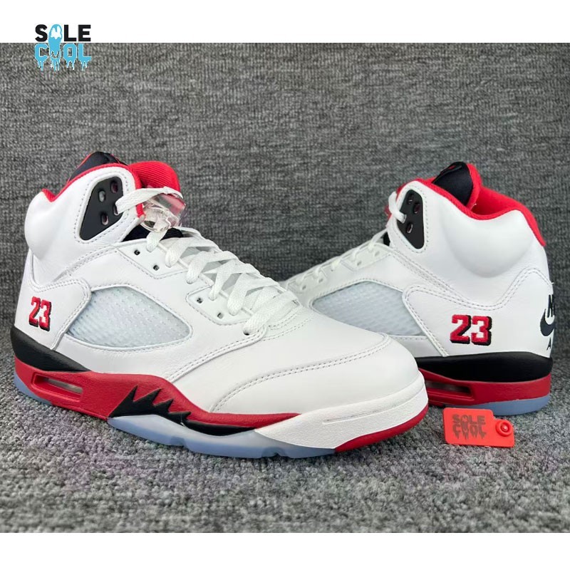 Size 12.5 - Air Jordan 5 Retro 2025 Fire Red for sale online | eBay