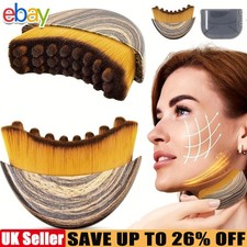 2X Lymphatic Face Brush Dry Brushing SPA Facial Sculpting Tool Drainage Massage