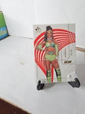 /99 Queen Aminata Red Parallel AEW 2025 Upper Deck Signature Edition SP #80