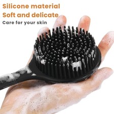 PRTK ANTILS Soft Silicone Back Scrubber with ...