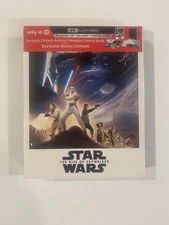 Star Wars The Rise of Skywalker 4K UHD Blu-ray Brand New, Target Exclusive!