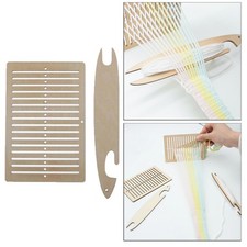 DIY Mini Tapestry Table Wooden Weaving Loom Kit for Weaving Lacing Machine Knit
