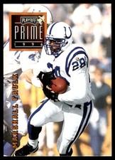 Marshall Faulk 1996 Playoff Prime #005 Indianapolis Colts NFL READ FREE SHIP