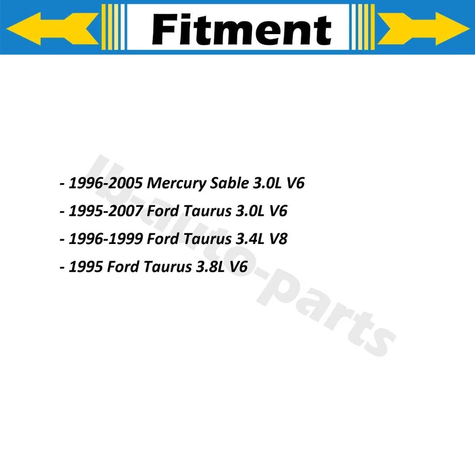 2x línea de manguera de freno delantero Raybestos para Ford Taurus 1995-2007 Foto 2 de 4
