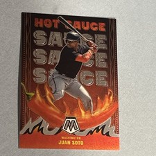 2022 Panini Mosaic JUAN SOTO Hot Sauce Insert Card #HS-2 San Diego Padres