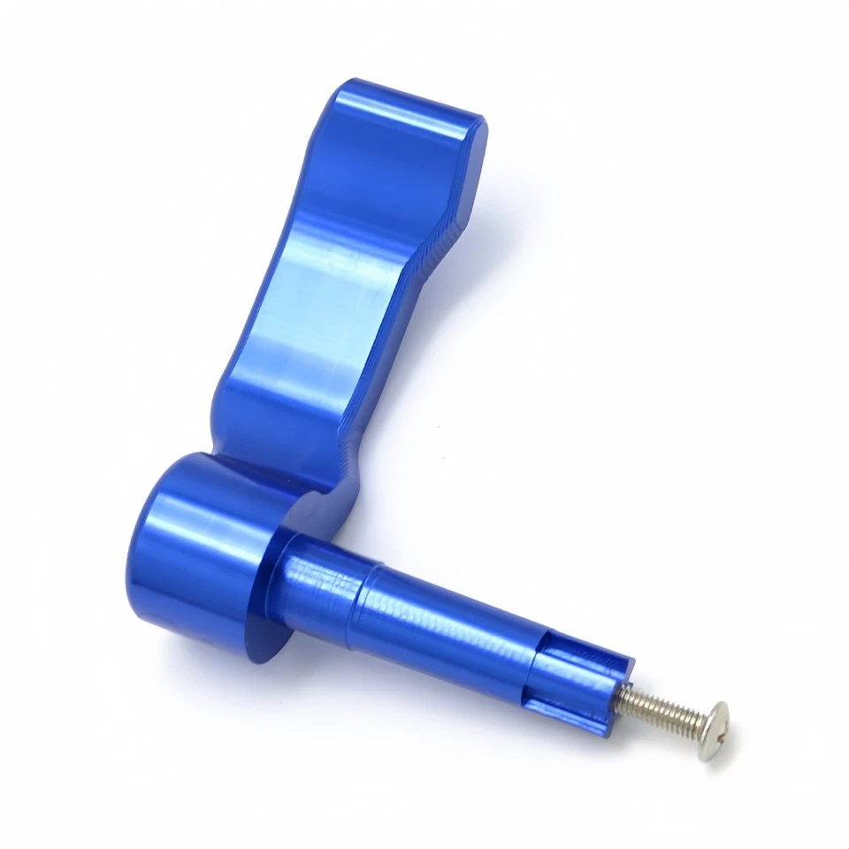 Blue Billet Thumb Throttle for Polaris Scrambler 500/850/1000 XP 2005-2019 Foto 3 de 4