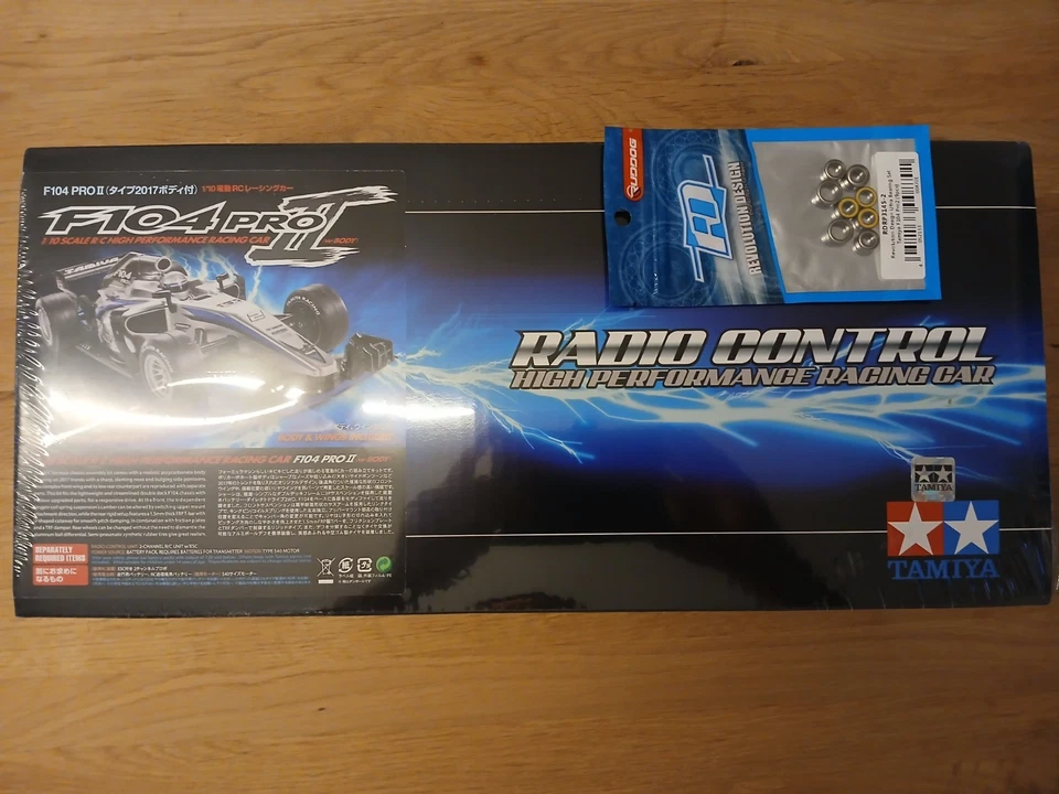 Tamiya 1:10 / F104 Pro II / 58652 / New In Box + Ruddog Ballbearings - Bild 2 von 4