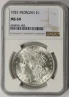 1921 Morgan Dollar $1 NGC MS 64