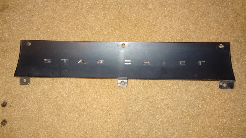 1962? 1963? 1964? 1965? Panel de tablero Pontiac Star Chief lucite. 62? 63? StarChief Foto 3 de 3