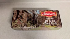 Vintage Benson's Sliced Old Home Fruit Cake Cardboard Box 1970s