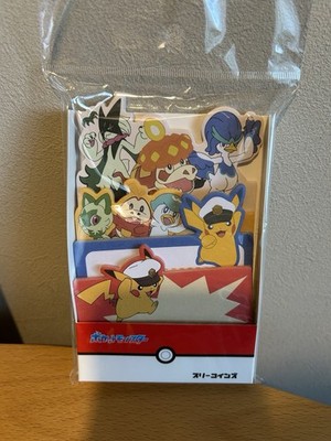 3Coins Pokemon Memo Pad Captain Pikachu Collaboration Limited Edition
