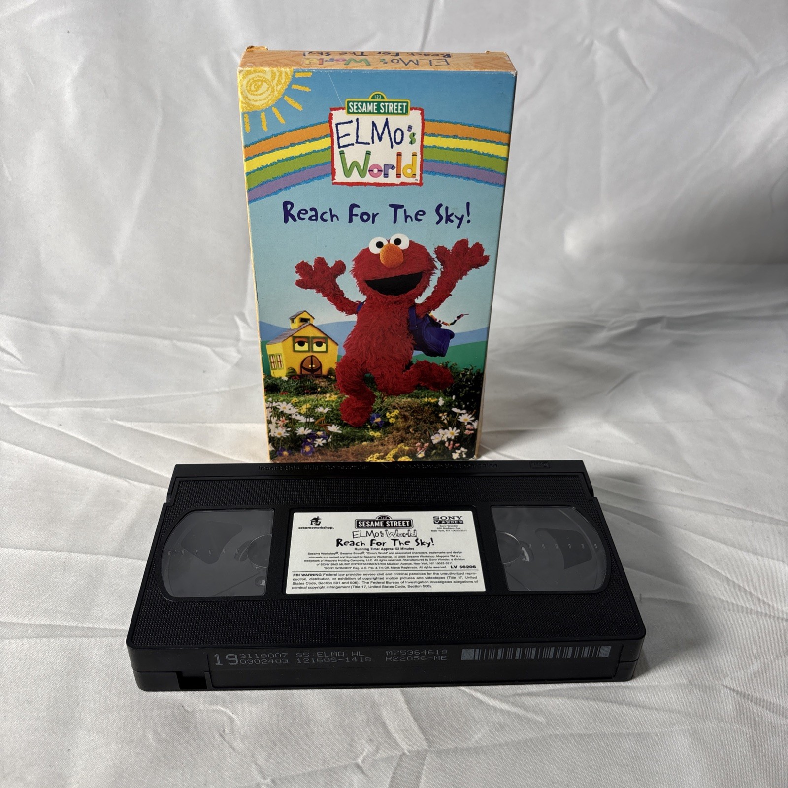 Sesame Street Elmo’s World Reach For The Sky VHS Children’s RARE | eBay