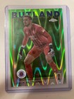 TOPPS CHROME 24/25 JACK BUTLAND RANGERS GREEN LAVA 3/125.