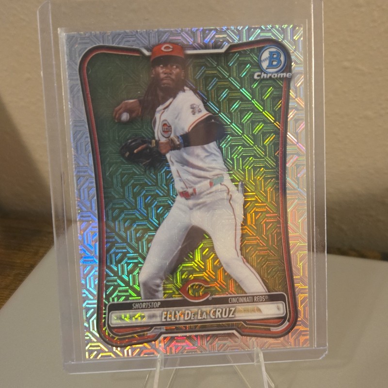 Topps Bowman Chrome 2026 Elly De La Cruz Cincinnati Reds #44 Mega Box Mojo