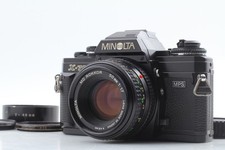 MINT w/ Hood MINOLTA X-700 SLR 35mm Film Camera MD 50mm f/1.7 Lens From JAPAN