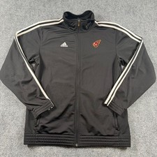 Adidas Track Jacket Mens Small Indiana Fever Full Zip Black Basketball