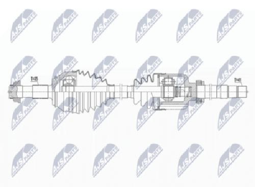 Nty Driveshaft For Citroen Jumper 2.0Hdi 110Km 130Km 15 - Image 2