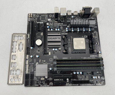 Gigabyte GA-78LMT-USB3 Motherboard w/ AMD FX-6300 3.5GHz CPU 16GB DDR3 RAM & IO