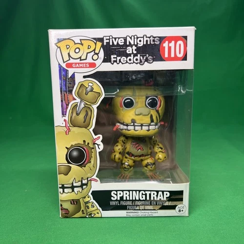 Funko Pop! Games Five Nights at Freddy's Springtrap #110 Vinyl Figure