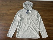NWT polo ralph lauren men Size Small 170/92A Hoodie Gray New With Tags
