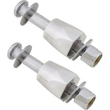 Coilover Shock Mount Pair 58 Inch Bolt 4-12 Inch Polished