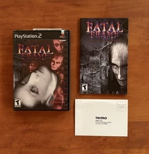 Fatal Frame (PlayStation 2, PS2) MINT Condition - Case & Manual Only w/ Reg Card