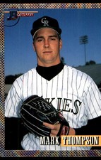 Mark Thompson 1993 Bowman #350 Rockies MLB READ FREE SHIPPING AutographDen