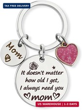 Thoughtful Gifts for Mom: Keychain for Mother's Day, Birthday, and Christmas USA