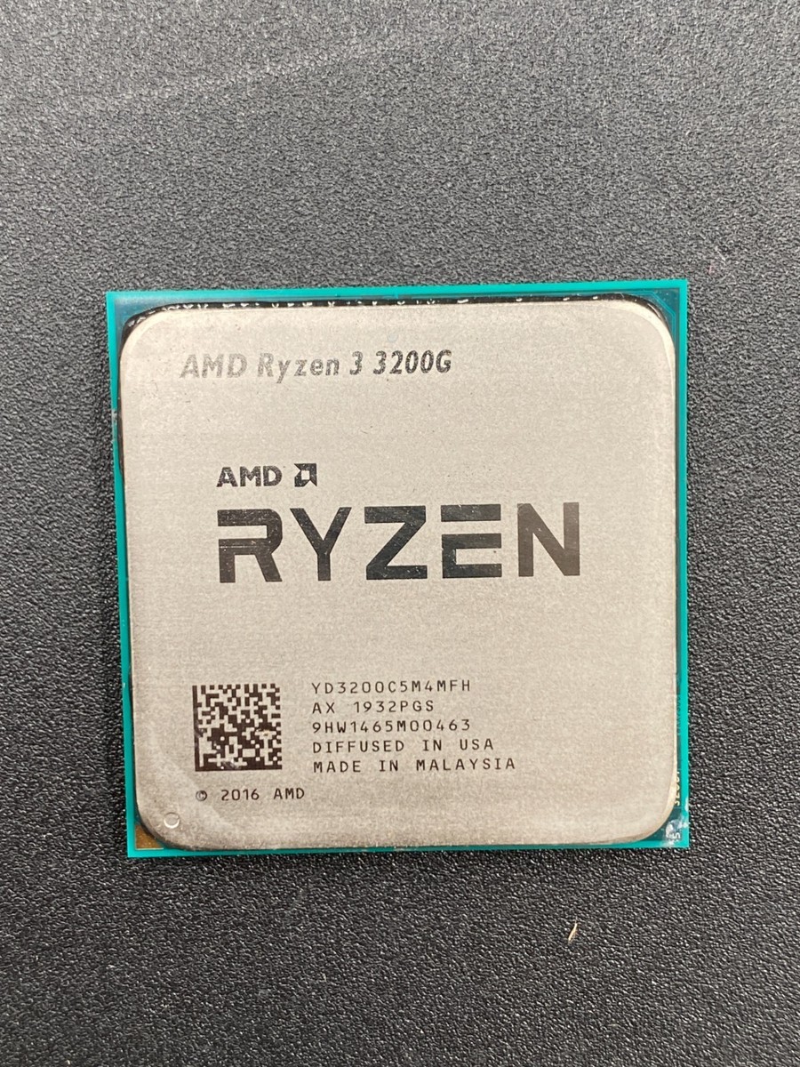 AMD RYZEN 3 3200G SOCKET AM4 4 CORES 4 THREADS 3.6GHz TDP