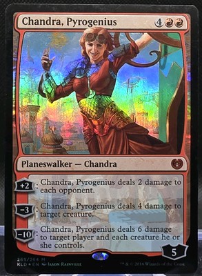 Chandra, Pyrogenius #265 Kaladesh Foil Mythic