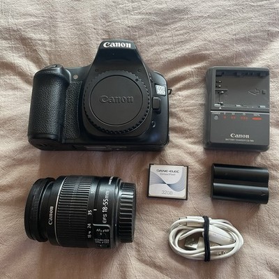 Canon EOS 30D 8.2MP Digital SLR Camera - Black (Kit w/ EF-S 18-55mm Lens)