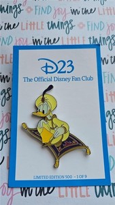 D23 Expo 2011 Disney Donald Duck in Costume as Aladdin LE 500 Pin 86060