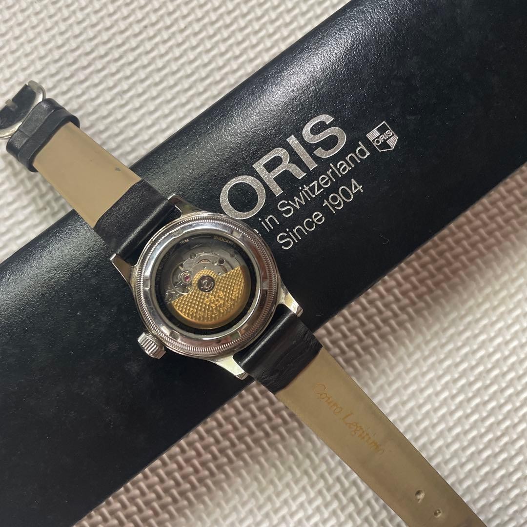ORIS Pointer Date Automatic Men's Watch Silver Di… - image 11
