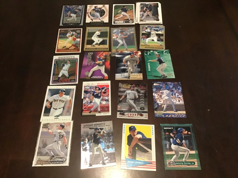 JEROMY BURNITZ Oddball Insert & Regular issue Baseball METS YOU CHOOSE - Image 4 of 4