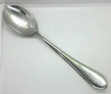 Sasaki Prisma BASIC *1 Place/Oval Soup Spoon* 7 3/4"  Stainless  Vignelli Design