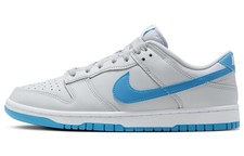 DV0831-001 Nike Dunk Low Retro Skate Shoes Men's Blue Gray