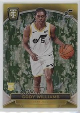 2024-25 Totally Certified Rookies Camo Platinum Mirror 14/25 Cody Williams 12xy