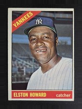 1966 Topps #405 Elston Howard - New York Yankees - EX