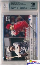 2018 Topps Moments #MOW1 BABE RUTH & SHOHEI OHTANI ROOKIE BGS 10 PRISTINE