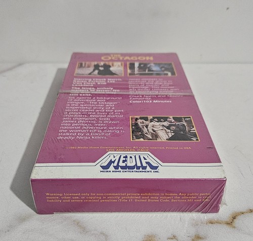 Octagon (Factory Sealed Vhs 1983 Media Release) - Picture 6 of 6