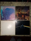 4 Pink Floyd Vinyl Albums - Vintage Lot - Animals, Meddle, The Wall, Dark Side