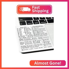 Mac Shortcut Sticker - Mac OS Shortcuts Sticker M1 Intel , Laptop Keyboard Shor